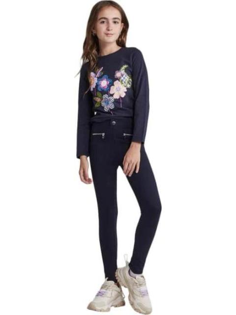 LEGGINGS BASICO AZUL MARINO HOLLY LAND KIDS