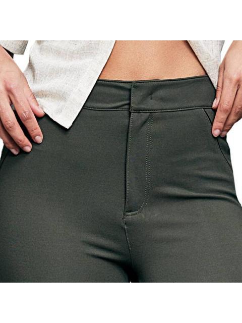 LEGGINGS CASUAL CINTURA ALTA VERDE OLIVO HOLLY LAND