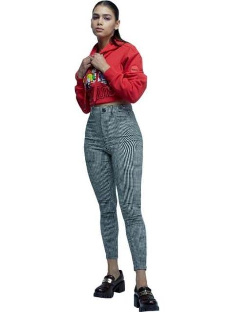 LEGGINGS CUADROS CINTURA REGULAR BICOLOR HOLLY LAND