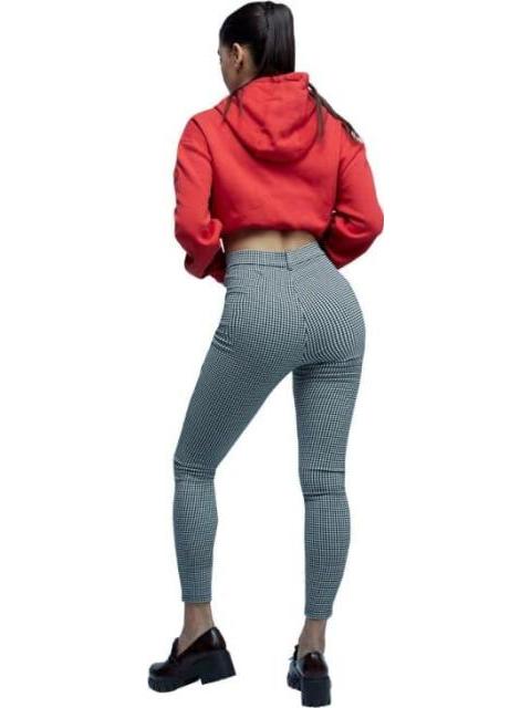 LEGGINGS CUADROS CINTURA REGULAR BICOLOR HOLLY LAND