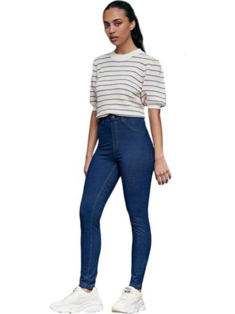 LEGGINGS CINTURA ALTA AZUL INDIGO HOLLY LAND