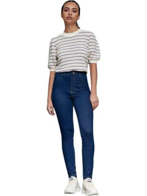 LEGGINGS CINTURA ALTA AZUL INDIGO HOLLY LAND