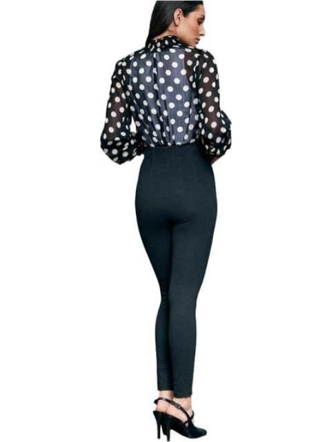 LEGGINGS CINTURA REGULAR GRIS HUMO HOLLY LAND