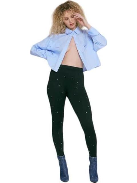LEGGINGS CINTURA REGULAR NEGRO HOLLY LAND