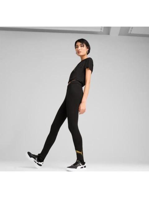 LEGGINGS ESS METALLIC LEGGINGS NEGRO PUMA