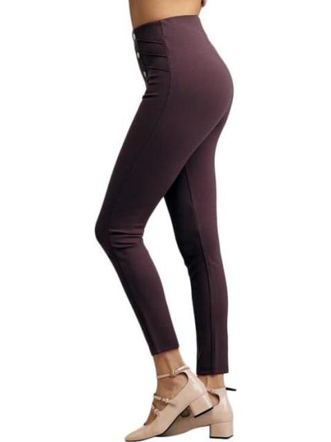 LEGGINGS CINTURA ALTA VINO HOLLY LAND