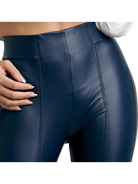 LEGGINGS EFECTO PIEL AZUL MARINO HOLLY LAND
