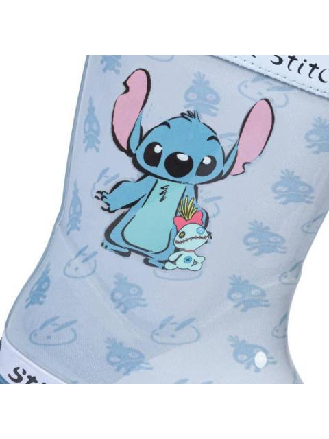 BOTA DE LLUVIA STITCH AZUL DISNEY