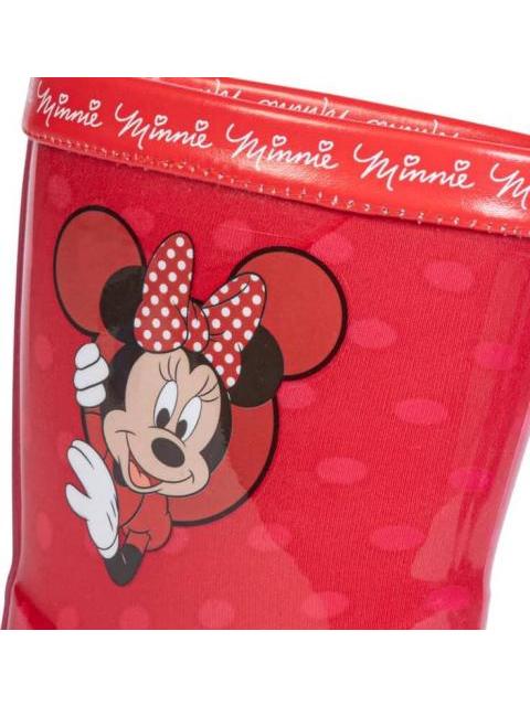 BOTA DE LLUVIA MINNIE MOUSE ROJO MINNIE MOUSE