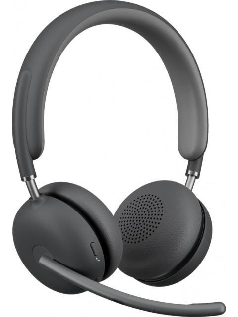 LOGITECH AUDIFONOS CON MICROFONO 981-001310 BLUETOOTH ALAMBRICO-INALAMBRICO USB-C GRIS
