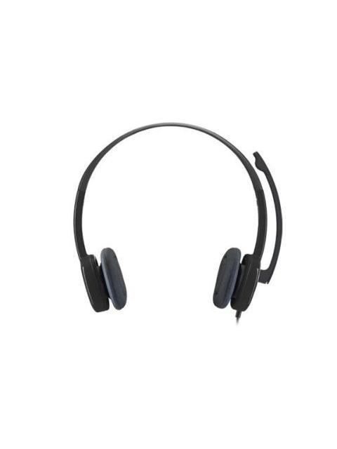 LOGITECH AUDIFONOS CON MICROFONO H151 ALAMBRICO 3.5MM NEGRO