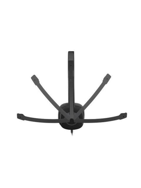 LOGITECH AUDIFONOS CON MICROFONO H151 ALAMBRICO 3.5MM NEGRO