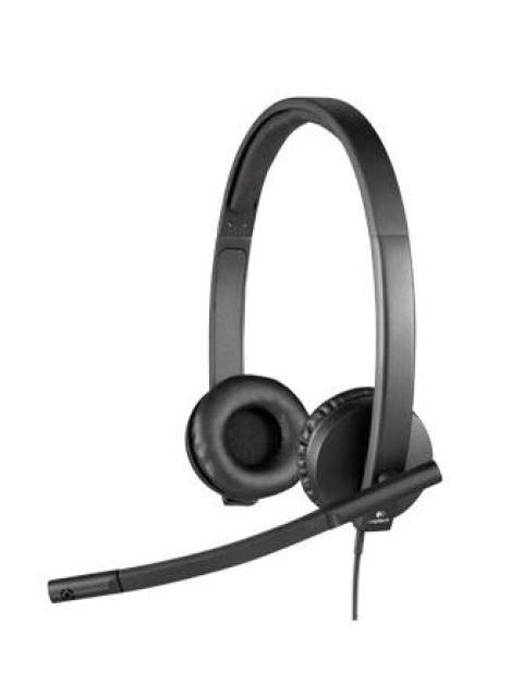 DIADEMA LOGITECH H570 STEREO MICROFONO SUPRAURAL USB CISCO 981-000574
