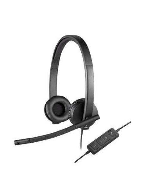 DIADEMA LOGITECH H570 STEREO MICROFONO SUPRAURAL USB CISCO 981-000574