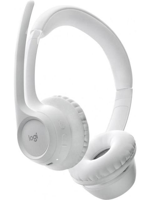 LOGITECH AUDIFONOS CON MICROFONO ZONE 300 BLUETOOTH INALAMBRICO USB-C BLANCO
