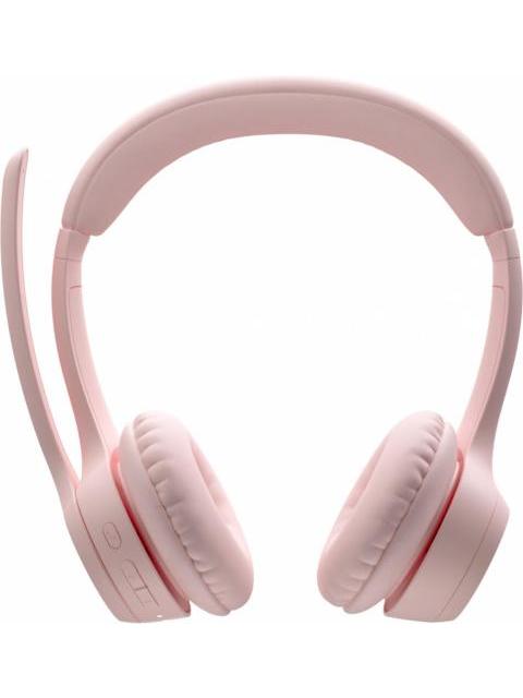 LOGITECH AUDIFONOS CON MICROFONO ZONE 300 BLUETOOTH INALAMBRICO USB-C ROSA