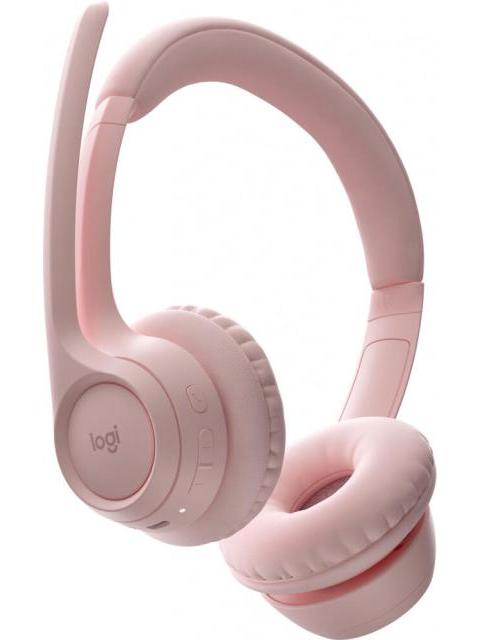 LOGITECH AUDIFONOS CON MICROFONO ZONE 300 BLUETOOTH INALAMBRICO USB-C ROSA