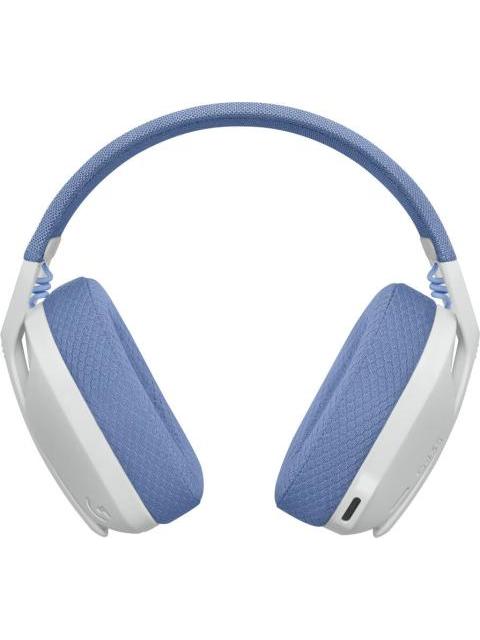 LOGITECH AUDIFONOS GAMER G435 PARA PC-PS4-PS5 INALAMBRICO USB-A BLANCO-LILA