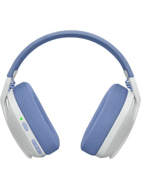 LOGITECH AUDIFONOS GAMER G435 PARA PC-PS4-PS5 INALAMBRICO USB-A BLANCO-LILA