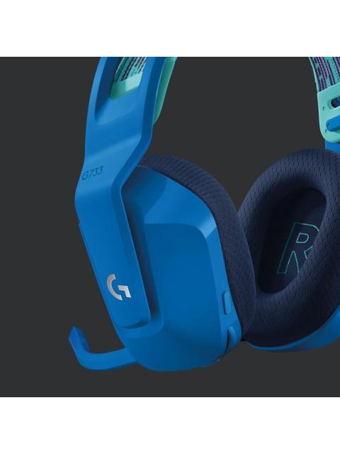 LOGITECH AUDIFONOS GAMER G733 7.1 PARA PS4-PC INALAMBRICO USB AZUL