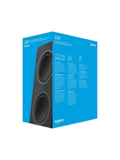 LOGITECH BOCINAS PARA COMPUTADORA Z207 BLUETOOTH INALAMBRICO 2.0 5W RMS NEGRO