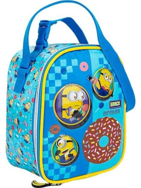 LONCHERA ESCOLAR MINIONS AZUL MINION