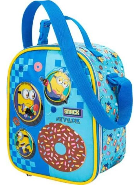 LONCHERA ESCOLAR MINIONS AZUL MINION