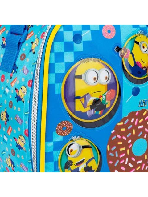 LONCHERA ESCOLAR MINIONS AZUL MINION