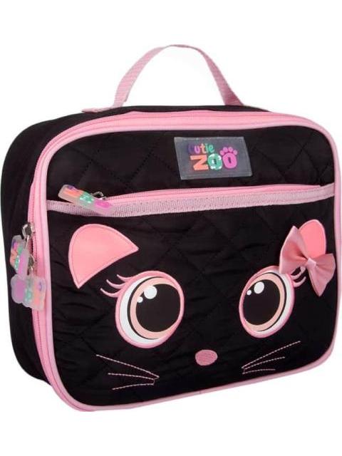 LONCHERA ESCOLAR NEGRO CUTIE ZOO