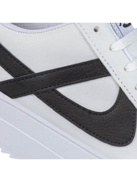 TENIS PLATAFORMA BLANCO/NEGRO PANAM