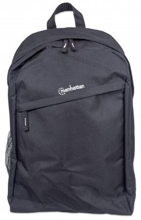 MANHATTAN MOCHILA KNAPPACK DE PVC-POLIESTER PARA LAPTOP 15.6 NEGRO
