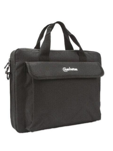 MANHATTAN MALETIN DE POLIESTER LONDON PARA LAPTOP 14.1 NEGRO