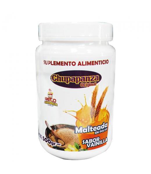 MALTEADA CHUPA PANZA SABOR VAINILLA 500GR MIEL SALUD Y VIDA