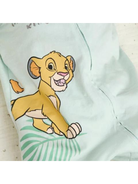 MAMELUCO ESTAMPADO APLICACIONES AZUL MENTA DISNEY BABY