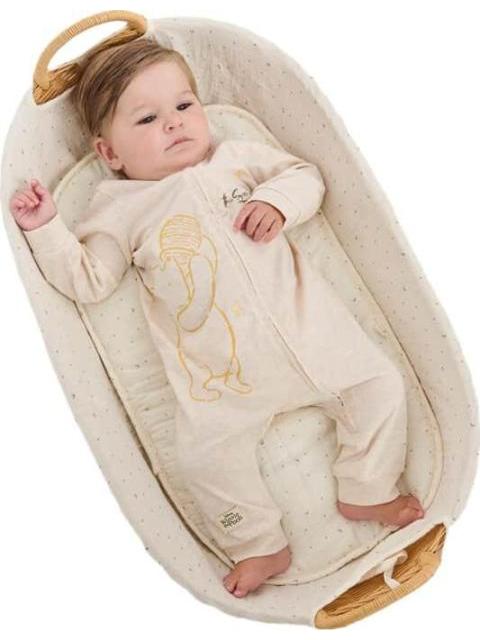 MAMELUCO ESTAMPADO APLICACIONES BEIGE DISNEY BABY