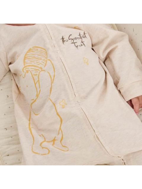 MAMELUCO ESTAMPADO APLICACIONES BEIGE DISNEY BABY