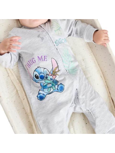 MAMELUCO ESTAMPADO APLICACIONES GRIS DISNEY BABY