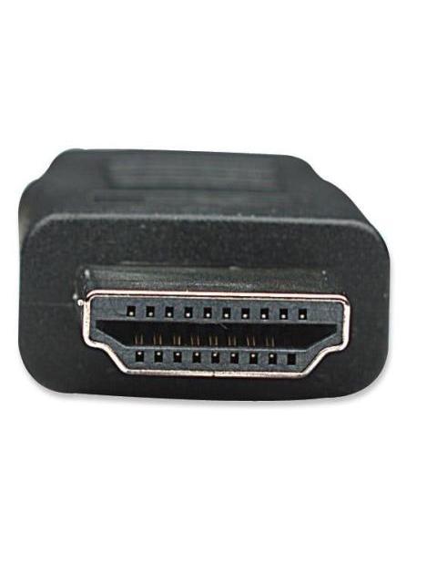 MANHATTAN CABLE HDMI DE ALTA VELOCIDAD HDMI MACHO - HDMI MACHO 1080P 3D 7.5 METROS NEGRO