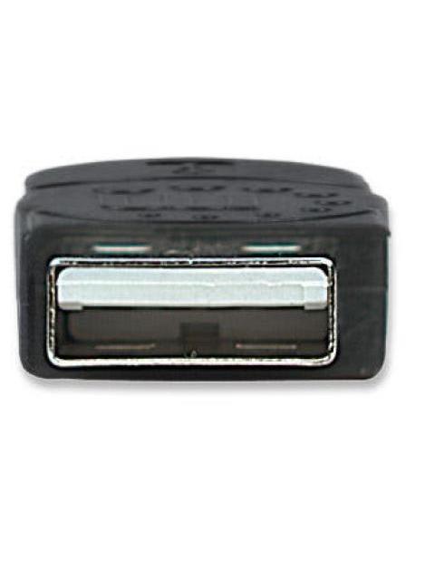 MANHATTAN CABLE USB A MACHO - USB B MACHO 1 METRO NEGRO