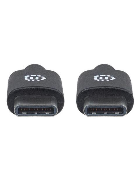 MANHATTAN CABLE USB-C MACHO - USB-C MACHO 2 METROS