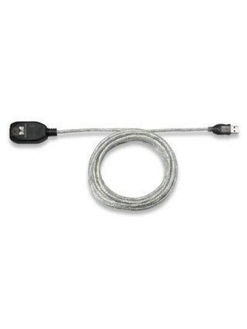 MANHATTAN CABLE USB MACHO - USB HEMBRA 5 METROS PLATA