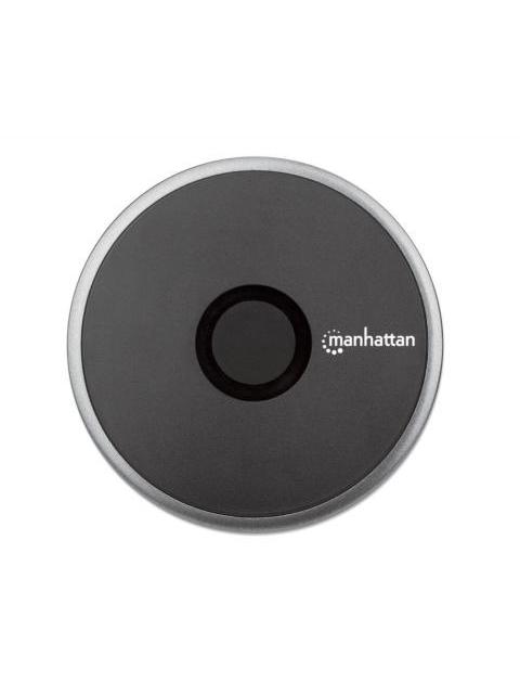 MANHATTAN CARGADOR INALAMBRICO 102186 10W NEGRO