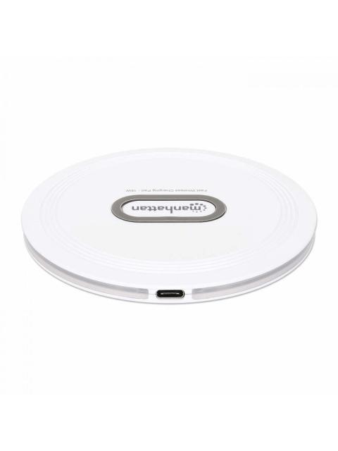 MANHATTAN CARGADOR INALAMBRICO 406024 15W 1X USB-C BLANCO