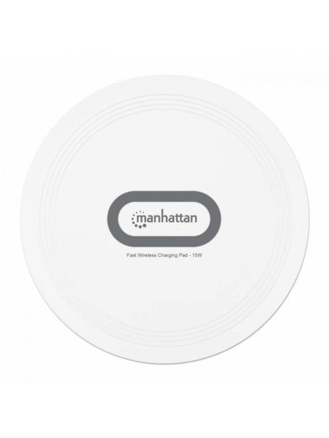 MANHATTAN CARGADOR INALAMBRICO 406024 15W 1X USB-C BLANCO