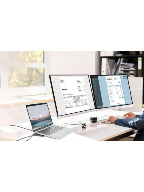MANHATTAN DOCKING STATION 190305 2X USB 3.2 1X USB 2.0 1X USB-C 2X HDMI 1X DISPLAYPORT 1X USB-C PD 1X MICROSD 1X SD 1X RJ-45 1X 3.5MM PLATA