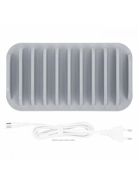 MANHATTAN ESTACION DE CARGA 180856 7X USB A 3X USB C BLANCO-GRIS