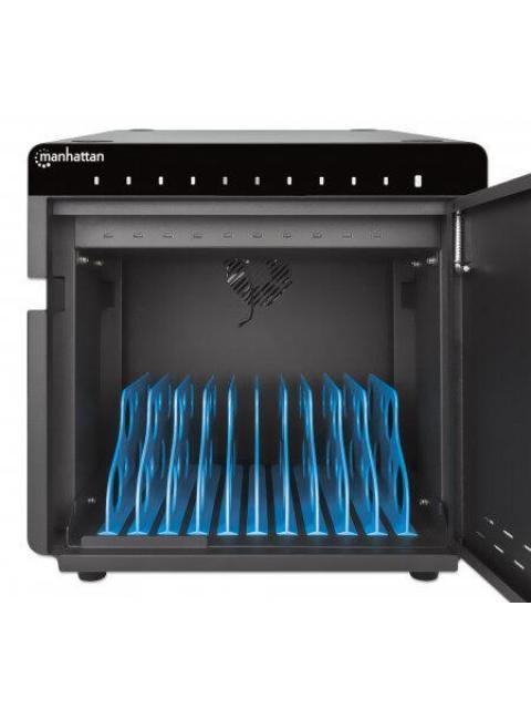 MANHATTAN ESTACION DE CARGA 715942 10X USB-C 180W NEGRO