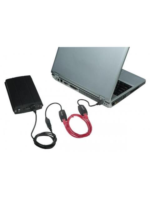 MANHATTAN EXTENSOR DE LINEA USB USB A Y RJ45 MACHO-HEMBRA HASTA 60M