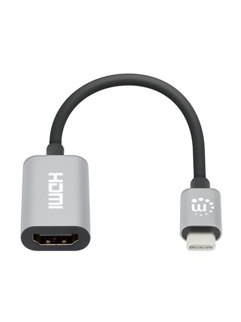 MANHATTAN HUB USB-C MACHO 1X HDMI 5 GBIT-S GRIS