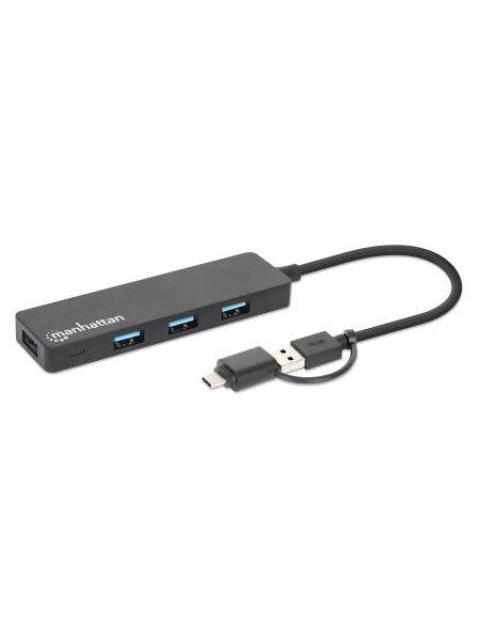 MANHATTAN HUB USB-C-USB-A - USB-A 3.1 5 GBIT-S
